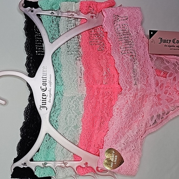 Juicy Couture Other - ⚡️NWT! JUICY COUTURE ▪︎ 5-PACK THONG UNDERWEAR ▪︎ SIZE M